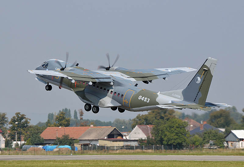 5b.jpg - CASA C-295M was displayed at the CIAF at Hradec Kralove