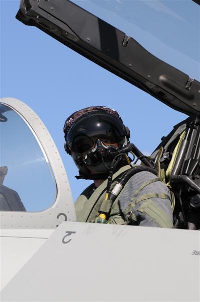 PIC12a.JPG - Second Lieutenant Walter Pacini in his office