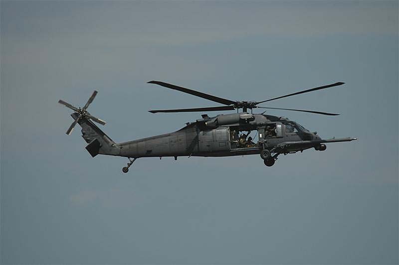 DSC_4323.JPG - A USAFE HH-60 during a rescue mission
